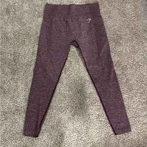 Gymshark leggings purple size large